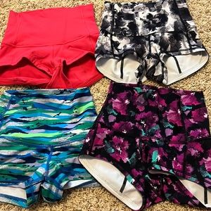 Lululemon shorts. size 2 ONLY BLUE/GREEN SHORTS LEFT!